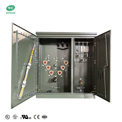Solar Power Transformer 225kva Three Phase Pad Mounted  Transformer for Solar Power Applications Step Up 208V To 13.8KV