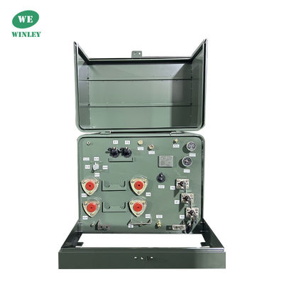 Single Phase Pad Mounted Transformer Oil-immersed Distribution 25kva 12.47KV Outdoor Combined Box-type
