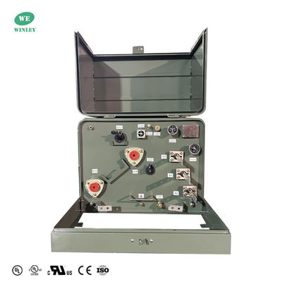 UL certified Single-Phase Pad-Mounted Transformers for Power Distribution 100Kva 12.47KV To 120V