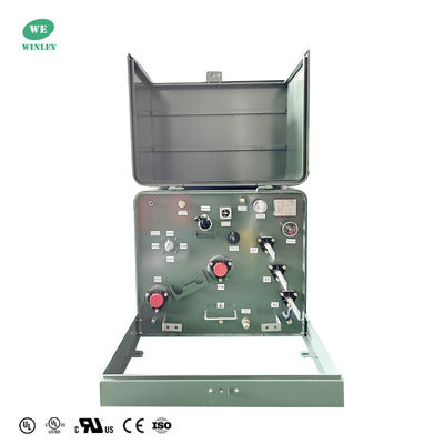 75Kva Single Phase Pad Mounted Distribution Transformer  Step Down 34.5KV To 240V ANSI IEEE Standards