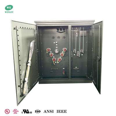 150Kva Three Phase Pad Mounted Transformer  Multi-voltage 14400V 13800V 13200V 12870V 12470V 12000V 11500V UL listed