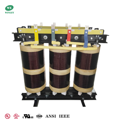 150kva Three Phase Dry Type Isolation Transformer Step Down 480v To 415v H-class insulation