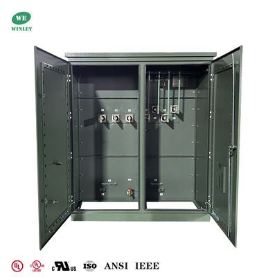 2500Kva Three Phase Pad Mounted Isolation Oil-Immersed Transformer 480V To 480Y IEEE ANSI C57