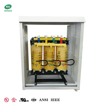 UL/cUL Listed 112.5KVA Vacuum Pressure Impregnated VPI Dry Type Transformer 240V to 480V Meet DOE 2016
