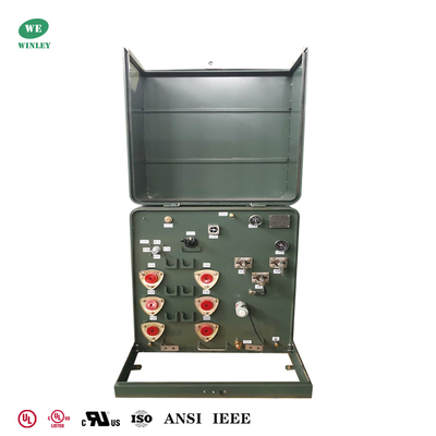 UL/cUL Certification  100Kva Single Phase Pad mounted Transformer 12KV DOE 2016 CSA  ANSI IEEE Standards Residential  Transformer