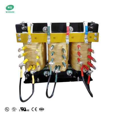 45kva Three Phase Dry Type Transformer Distribution Low Voltage Multi-Tap 400v To 208v Mechanical Terminals  Nema 3r Electrical Enclosure