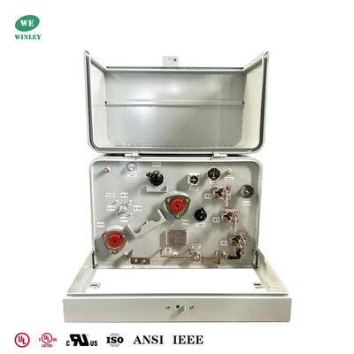 304 Stainless Steel Tank 10Kva Single Phase Pad mounted Transformer 13.8KV To 240V120V  Power Distribution Transformer UL Listed