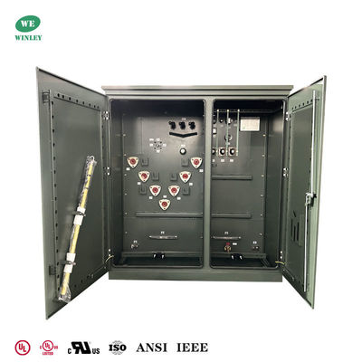 304 Stainless Steel Tank 2500Kva Three Phase Pad Mounted Transformer 12.47KV To 480V Power Distribution Transformer 304SS UL Listed