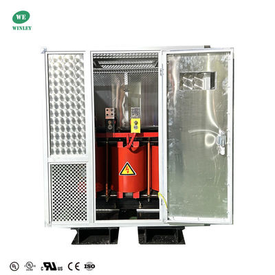 100 Kva Sgb Cast-Resin Isolation Transformers Dry Type 433v Cast Coil Transformer Aluminium enclosures