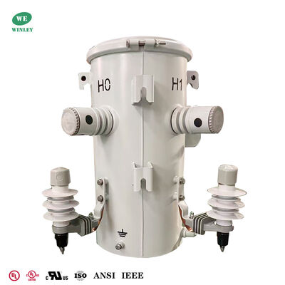 Electric Pole Transformer 25KVA CSP Type Single Phase Pole Mounted Transformer Oil Immersed 4160V to 120V UL cUL Certified
