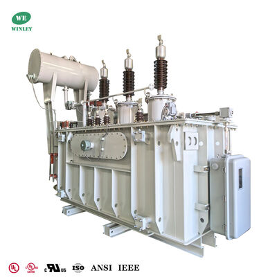 6300kVA Substation Power Transformer Oil Immersed Hight Votage 66KV To 11KV