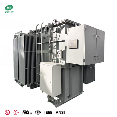 5000kVA 33kv/13.8kV Three Phase Oil Immersed Substation Power Transformer ANSI IEEE Standards
