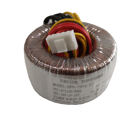Single Phase Medical Isolation Toroidal Auto Transformer Copper Aluminum