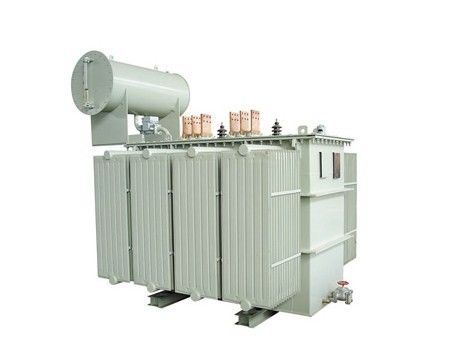 PCB Free Oil Immersed Distribution Transformer Copper Aluminum Two Coil