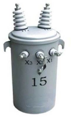 15KVA Oil Type Transformer Pole Mounted Single Phase 12470V 240/120V