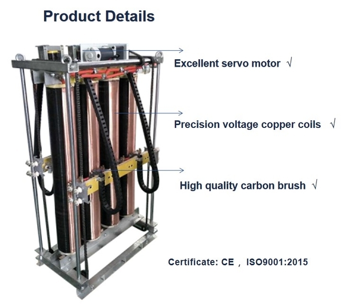 100KVA Three Phase Voltage Regulator Copper Full Load 1s Response