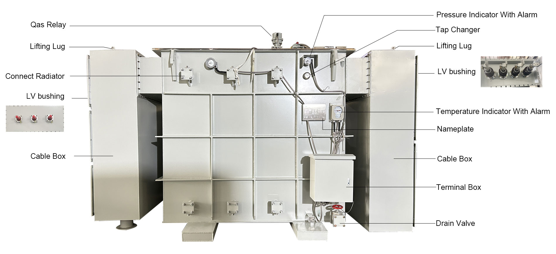 10MVA Three Phase Substation Transformer 0