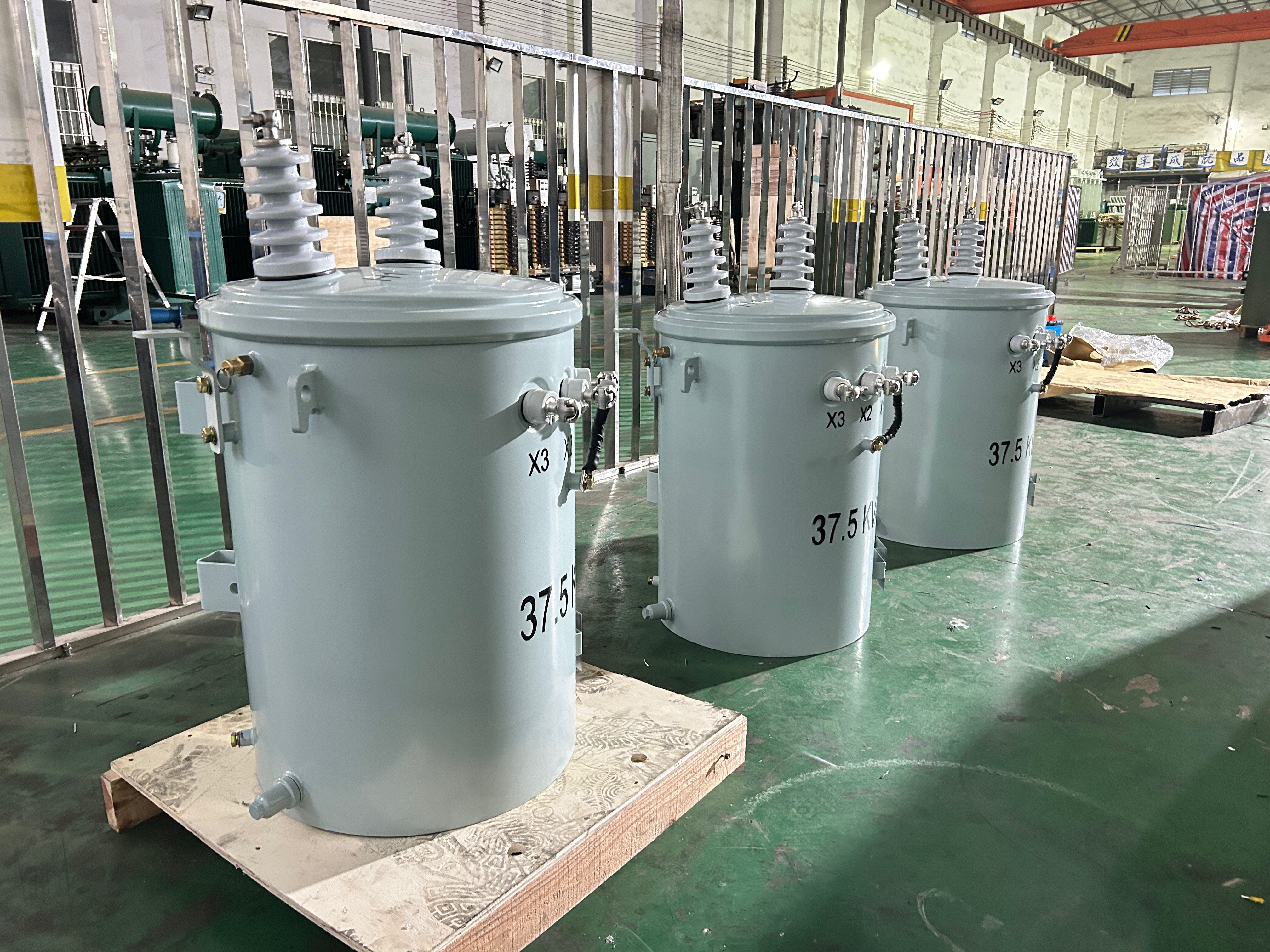 37.5kva Single Phase Pole Mounted Electrical Transformer Onan 4160V To 480V ANSI 1 37.5kva Single Phase Pole Mounted Electrical Transformer Onan 4160V To 480V ANSI 1