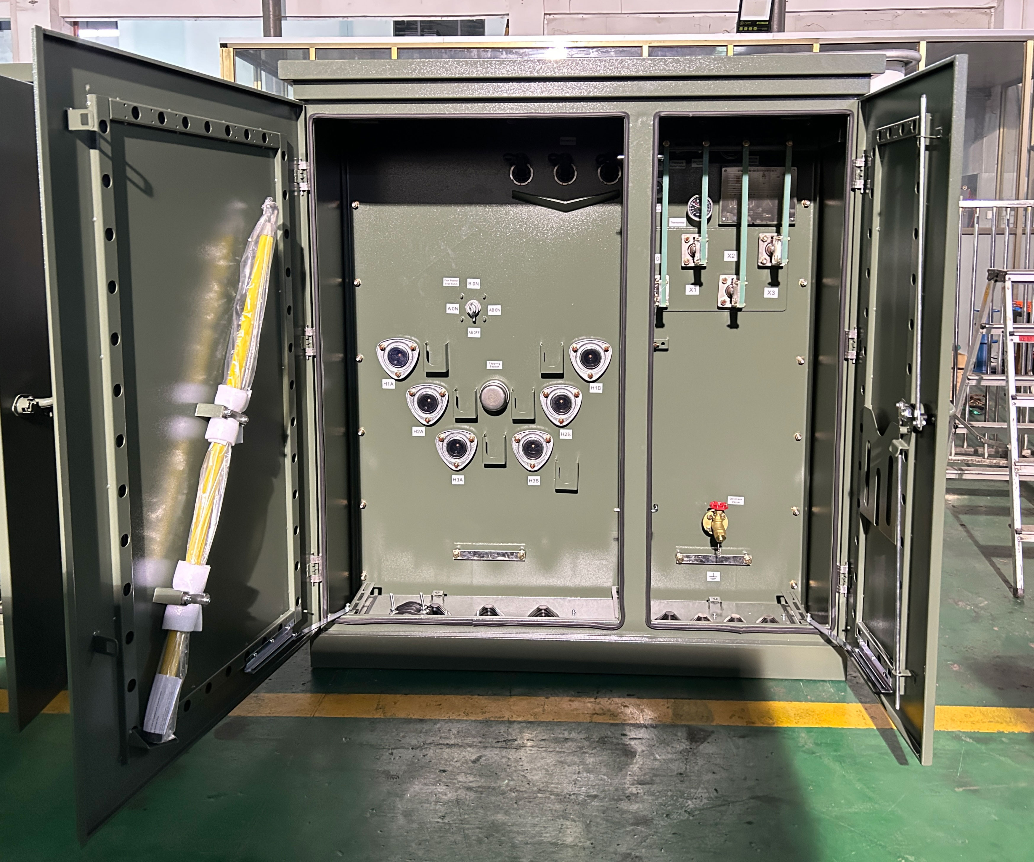 75Kva 3 Phase Pad Mounted Transformer Residential Power Distribution ...