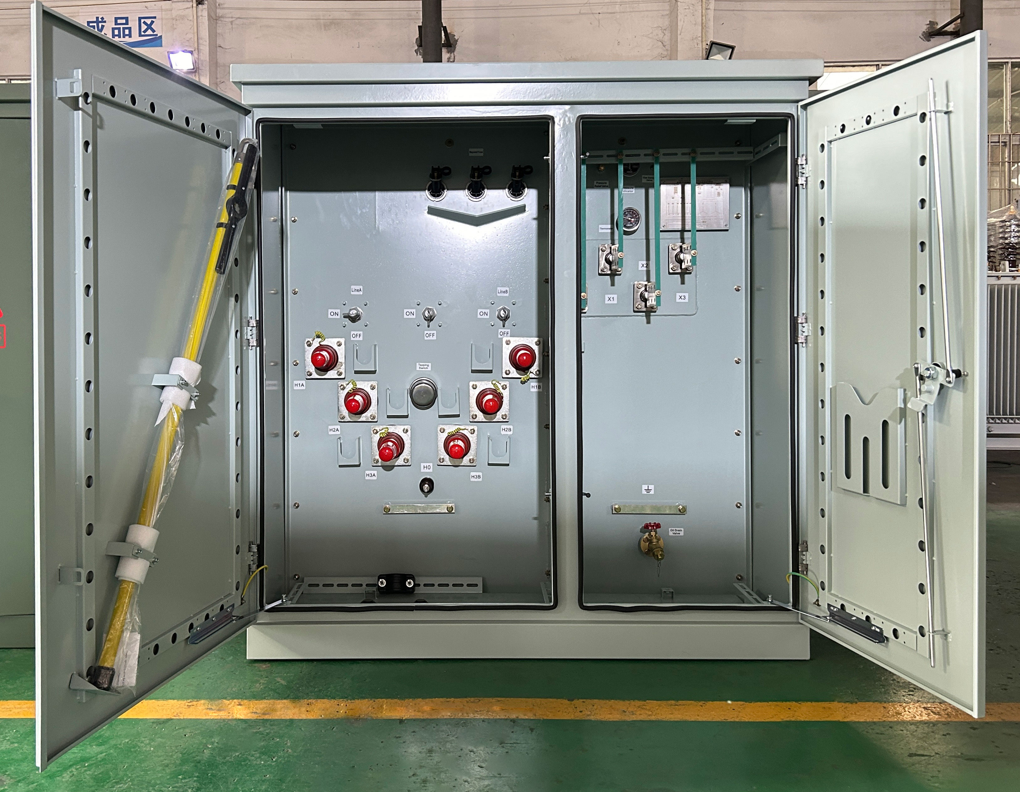 UL Certified 500Kva 3 Phase Pad Mounted Transformer Residential Power ...