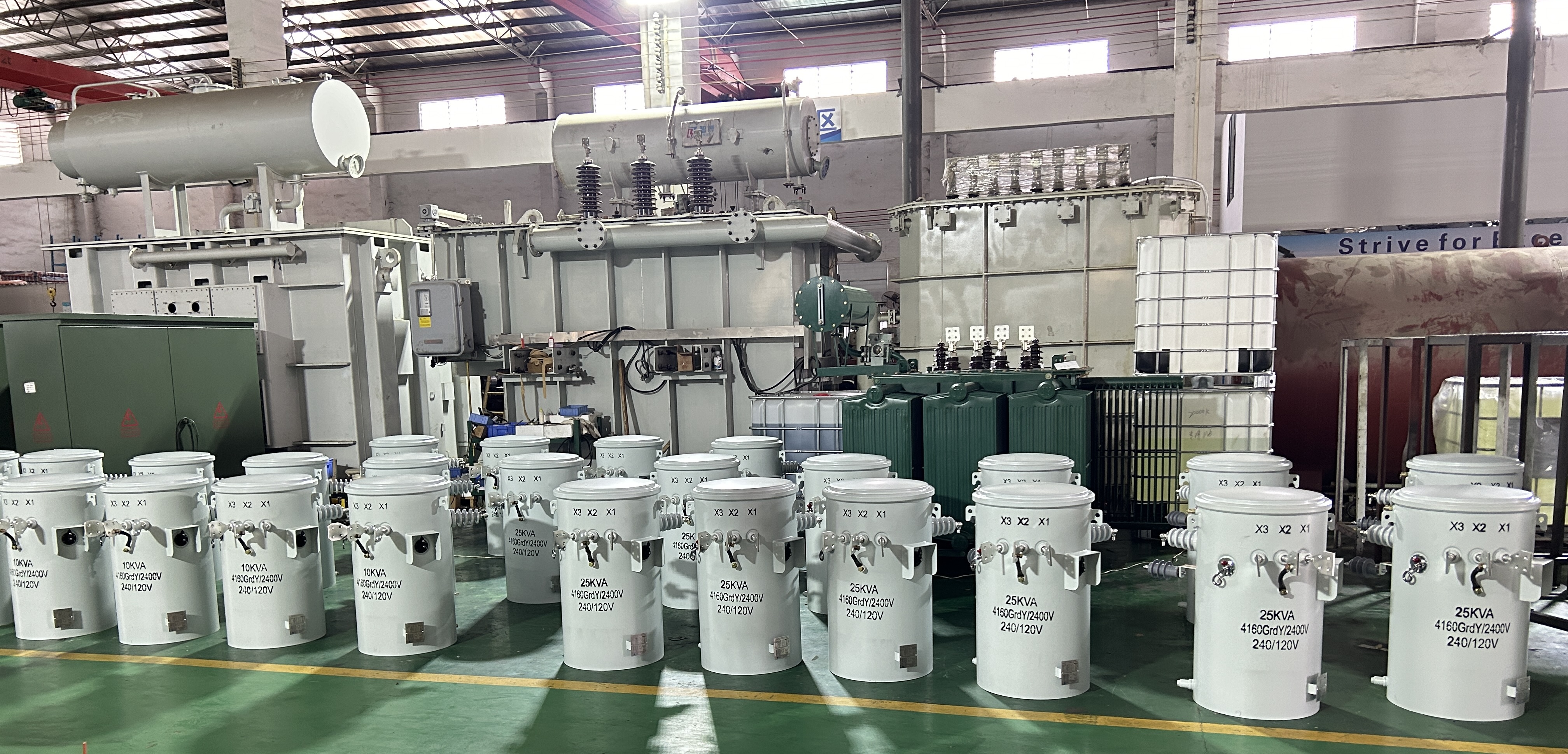 25kva Single Phase Liquid Filled Pole Mounted Overhead Distribution Transformer