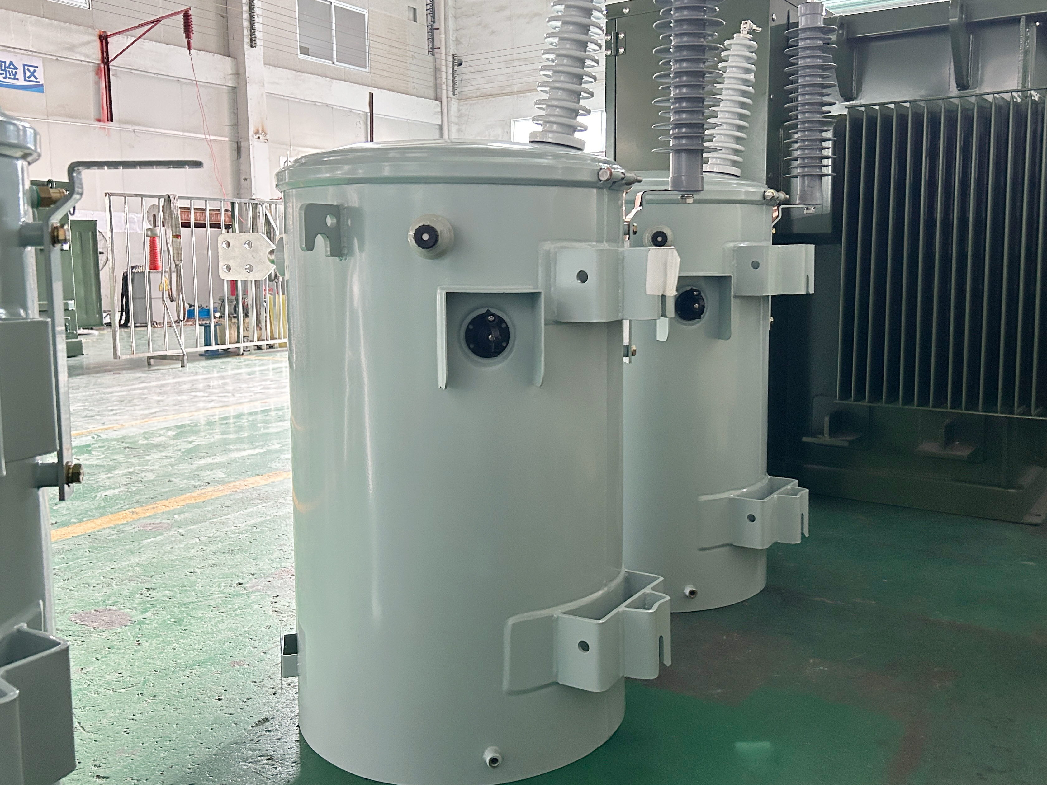 100 Kva Single Phase Pole Mounted Transformer Dual Winding Power Distribution Oil Immersed Transformer 34.5kv