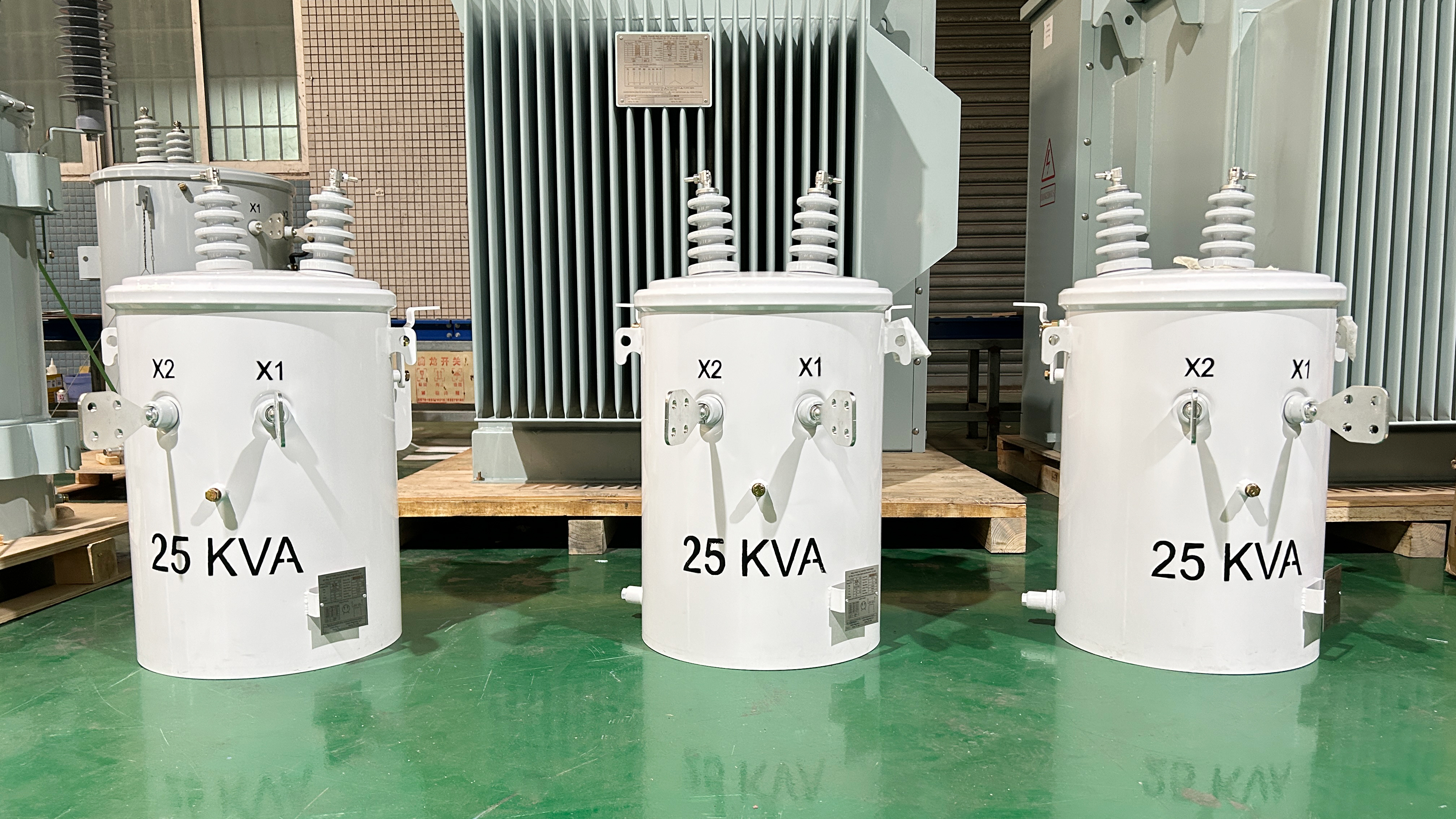 25 Kva Single Phase Pole Mounted Transformer  Power Overhead Distribution Oil Immersed Transformer