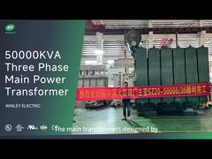 50MVA Three Phase Power Transformer  Oil Type Distribution Main Transformer 35KV  To 10KV 50000KVA