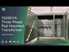 1500kva Three Phase Pad Mounted Transformer UL Listed