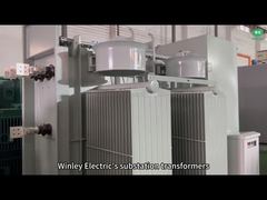 Electrical Substation Transformer 2000kva ONAF Step Down 34.5kv To 480v