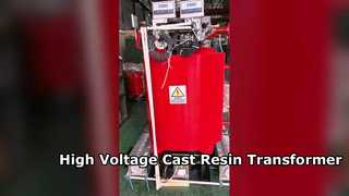 SCB10-3200/11 Cast Resin Dry-Type Transformer 800V To 11000V Three Phase Aluminum Winding